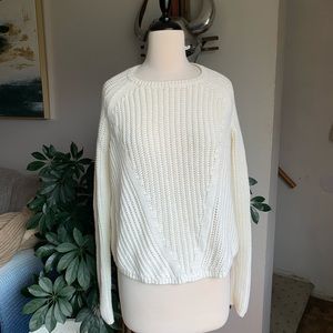 Cream Cable Knit Sweater